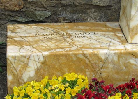 Maurizio Gucci grave